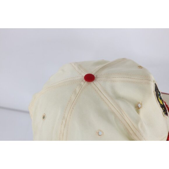 Vintage 70s Distressed Conway Twitty Country Music Roped Strapback Hat Cap USA - Picture 10 of 12